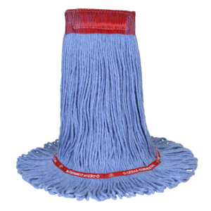 WET MOP 97293 BLUE LRG RAYON/SYNTHETIC WIDE BAND SHRINKLE
